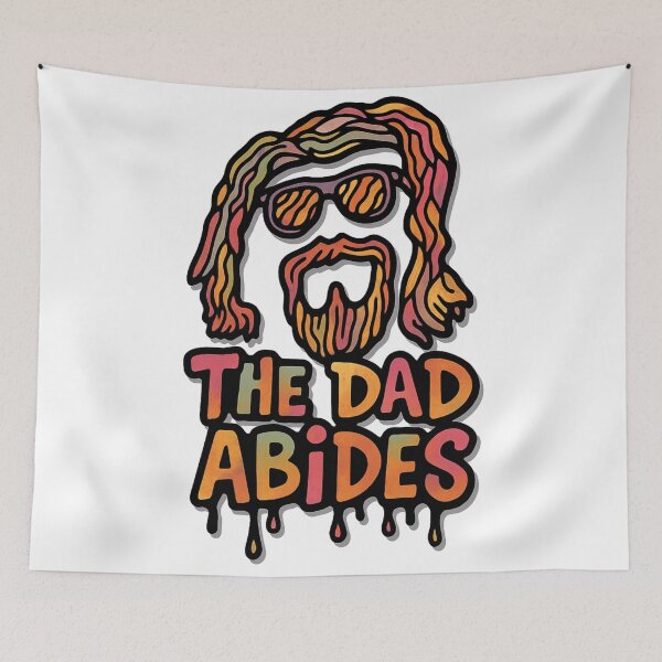 Item preview, The Dad Abides designed and sold by Oqueartecura.