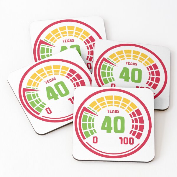 Item preview, 40 years old age youth birthday counter designed and sold by Achille3777.