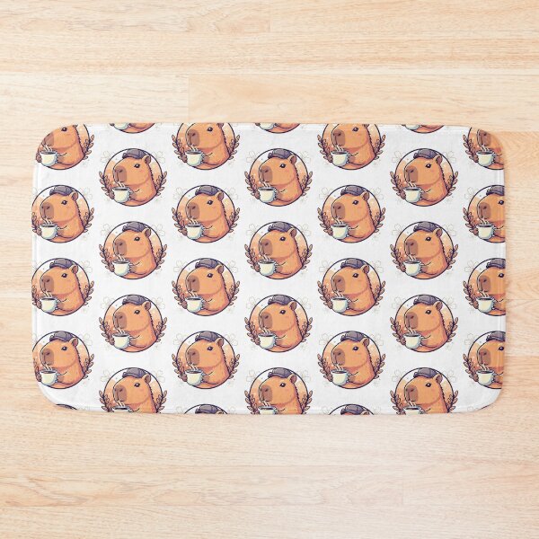 Item preview, Funny Capybara | Adorably Chill and Whimsical Animal-Inspired Graphic designed and sold by Tw1nsAIArt.