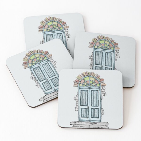 Item preview, Rustic Blue Doorway Charm designed and sold by Way-Of-Art.