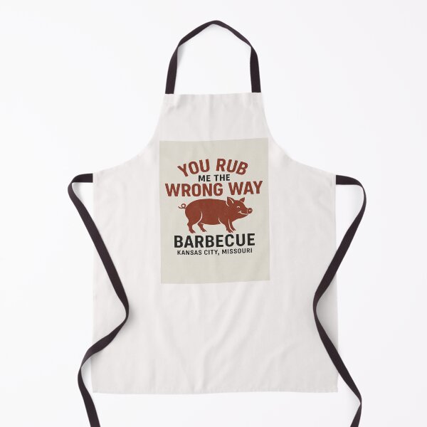 Item preview, You Rub Me the Wrong Way BBQ Shirt – Kansas City Barbecue Design designed and sold by F.F.Inc.