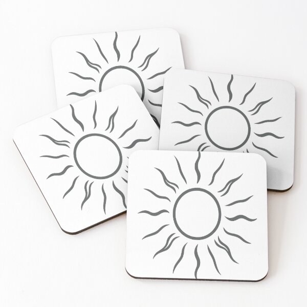 Item preview, Summertime Scorching Sun Sticker designed and sold by MikokoDesigns.