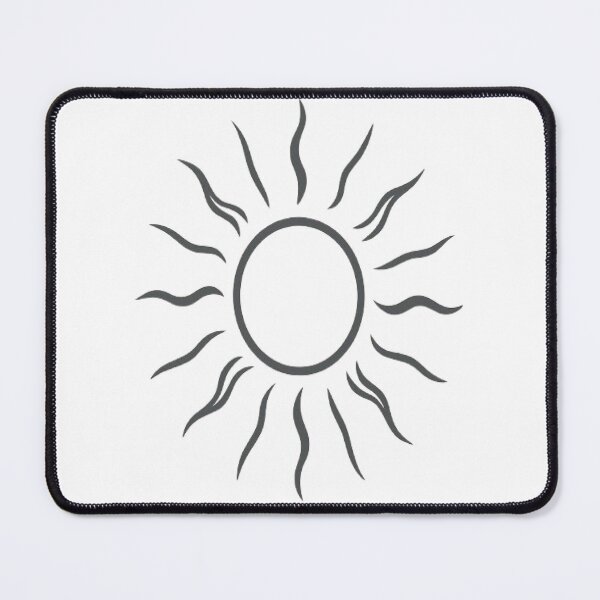 Item preview, Summertime Scorching Sun Sticker designed and sold by MikokoDesigns.