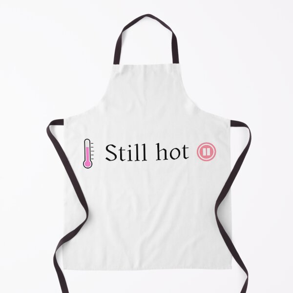 Item preview, Still hot pause button (perimenopause) designed and sold by tattooclumsey.