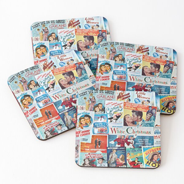 Item preview, Hollywood Classic Christmas Movie Collage designed and sold by Hollygolightly8.