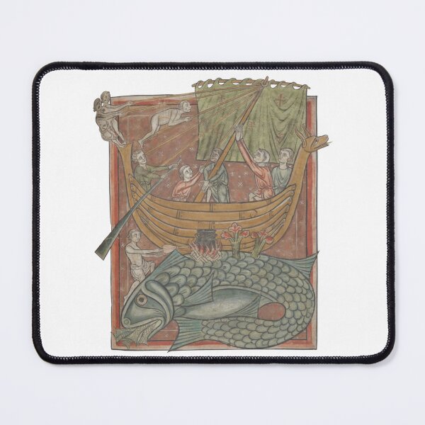 Item preview, Medieval sea monster designed and sold by IllmadeErrant.