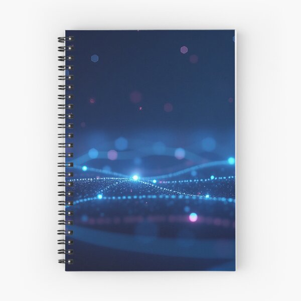 Item preview, Futuristic Neon Lightwave Grid Abstract Energy Flow designed and sold by ArtComixHaven.