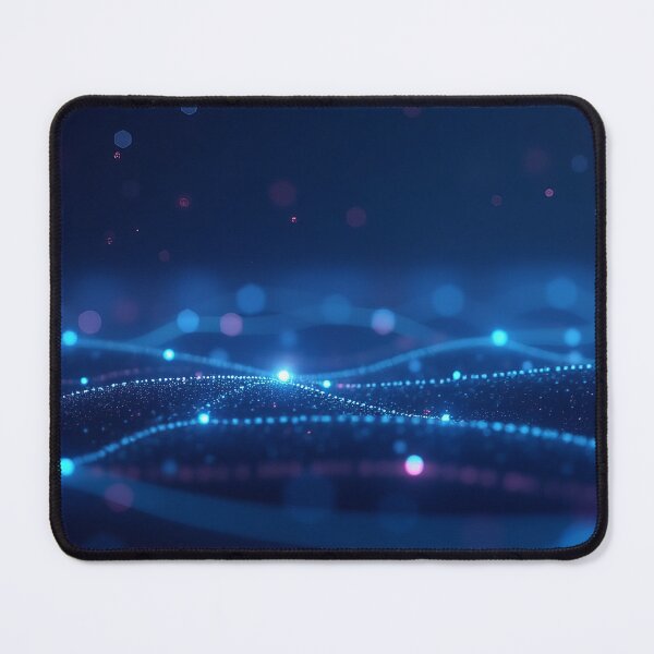Item preview, Futuristic Neon Lightwave Grid Abstract Energy Flow designed and sold by ArtComixHaven.