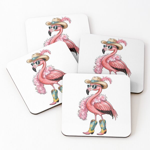 Item preview, Fabulous Flamingo Rodeo Drag Queen Cowboy designed and sold by Tammy Winand Arts.