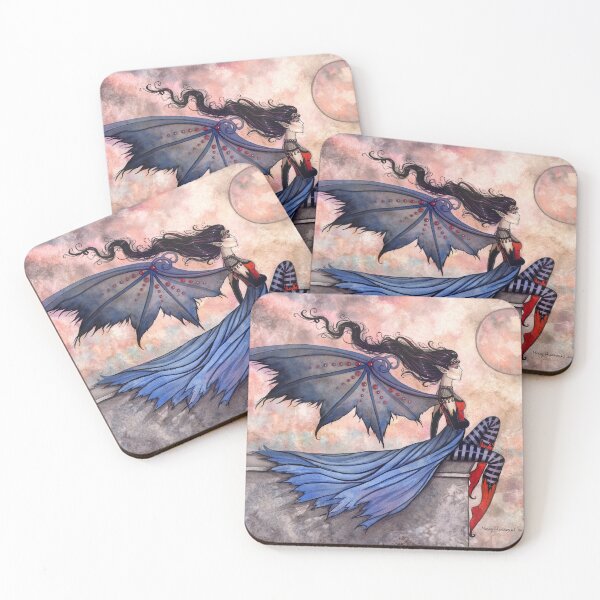 Item preview, A Wicked Wind Gothic Fairy Fantasy Art by Molly Harrison designed and sold by Molly  Harrison.