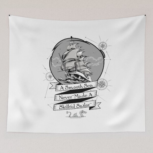 Item preview, A Smooth Sea Classic Nautical Essential designed and sold by SaltCreatives.