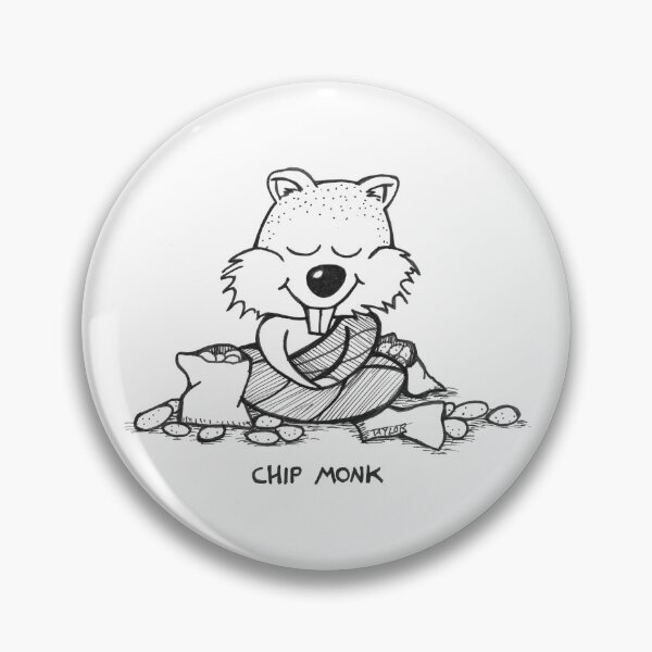 Item preview, Chip Monk Chipmunk Punny Comic Art designed and sold by PumpkinPieComic.