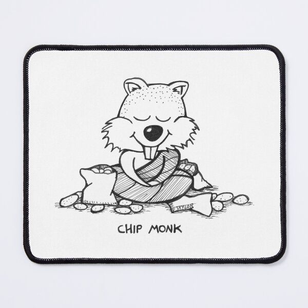 Item preview, Chip Monk Chipmunk Punny Comic Art designed and sold by PumpkinPieComic.