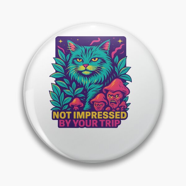 Item preview, Not impressed cat designed and sold by Thegreenalchemy.