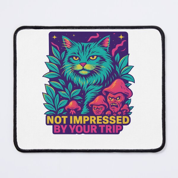 Item preview, Not impressed cat designed and sold by Thegreenalchemy.