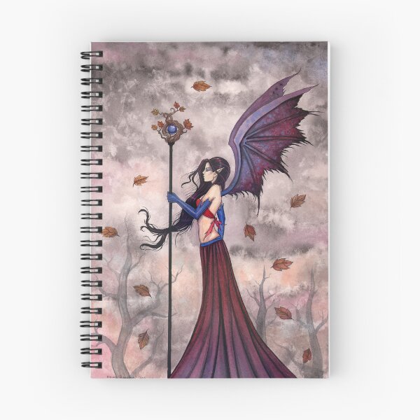 Item preview, Heart of Autumn Gothic Fantasy Fairy Art by Molly Harrison designed and sold by Molly  Harrison.