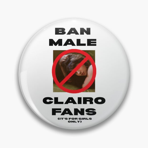 Artikelvorschau, Männliche Clairo-Fans verbieten Sticker entworfen und verkauft von popculturenerdz.
