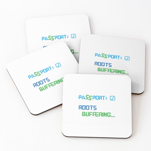 Item preview, Passport: yes. Roots: buffering - nomad quote designed and sold by Sarcastic designs.