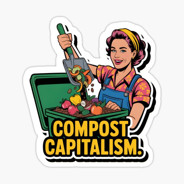 Item preview, Compost Capitalism designed and sold by elisey-lise.