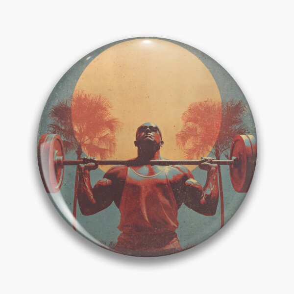 Item preview, Train Like It’s '76 – Retro Gym Vibes designed and sold by AI-Only Creations.