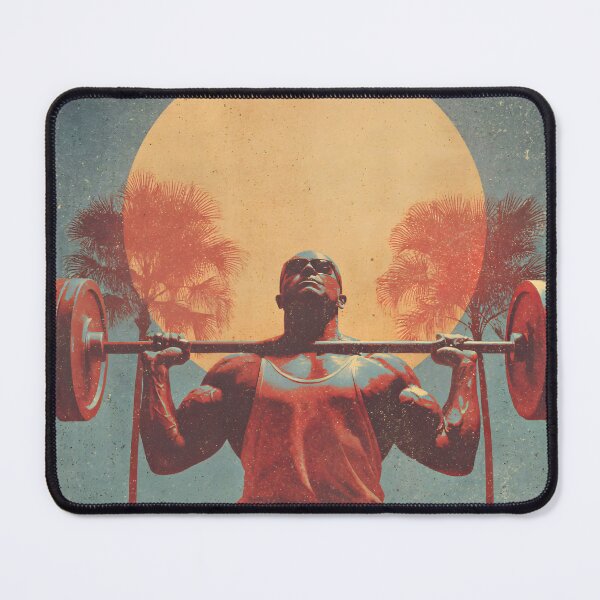 Item preview, Train Like It’s '76 – Retro Gym Vibes designed and sold by AI-Only Creations.