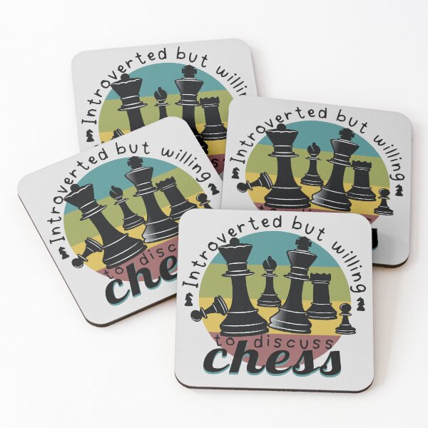 Item preview, Introverted but willing to discuss chess designed and sold by EdifiedExpressions.