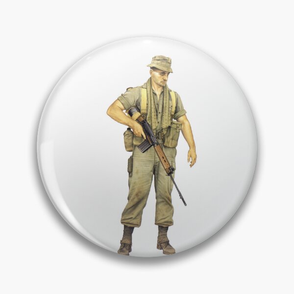 Item preview, Vietnam 1965: Private, 1st Battalion Royal Australian Regiment  designed and sold by Offbrand Originals.
