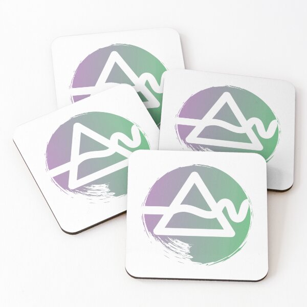 Artikelvorschau, Prismatic Logo Paint Smear - Lila/Grün entworfen und verkauft von PrismaticSpeech.