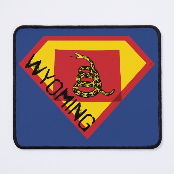 Item preview, WYOMINGITE WYOMINGIAN SHIELD - Freedom Is The Superpower - Gadsden Snake Flag - Dont Tread On Me SUPERHERO WYOMING spellout design designed and sold by pelagio.