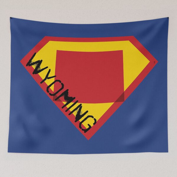 Item preview, WYOMINGITE WYOMINGIAN SHIELD  - Freedom Is The Superpower - SUPERHERO WYOMING spellout design designed and sold by pelagio.