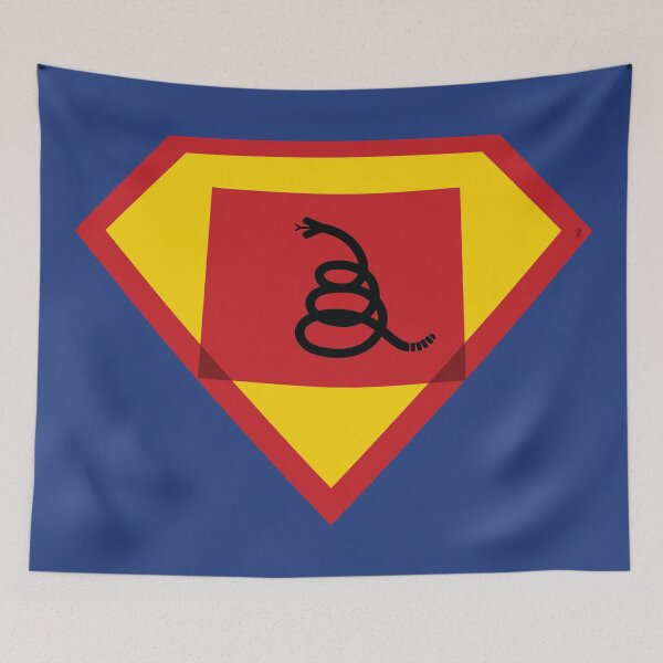 Item preview, WYOMINGITE WYOMINGIAN Shield - Freedom Is The Superpower - Modern Gadsden Snake Flag - Dont Tread On Me SUPERHERO WYOMING  design designed and sold by pelagio.