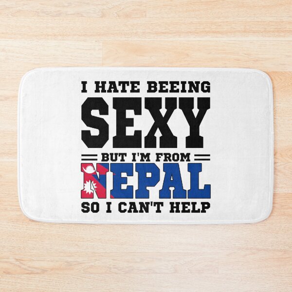 Item preview, I hate beeing Sexy but I'm form Nepal so I can't help designed and sold by BYNDART.