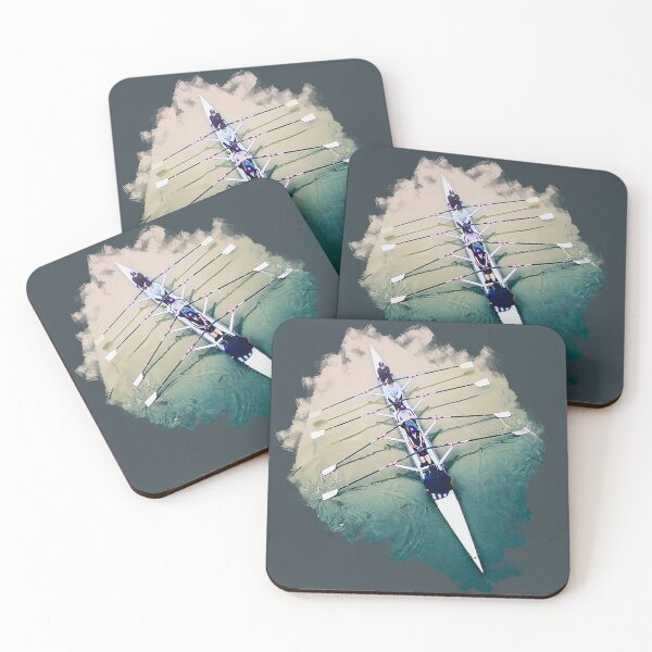 Item preview, Rowers Rowing Color Splash designed and sold by Michael van der Hoorn.