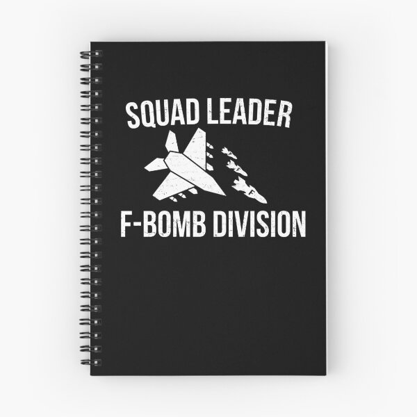 Item preview, Squad Leader F Bomb Division Profanity Cuss Swear T-Shirt designed and sold by LookTwice.