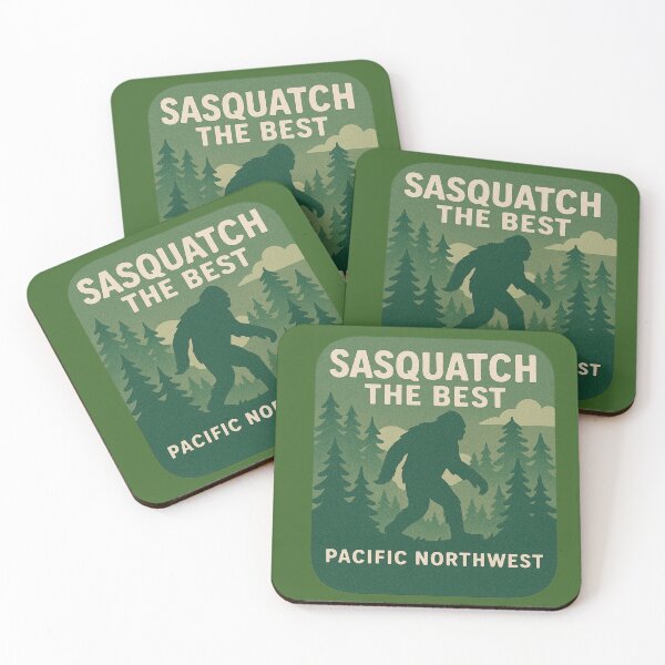 Item preview, Sasquatch the Best — Funny Pacific Northwest Bigfoot Design designed and sold by Healy | Sér á báti.