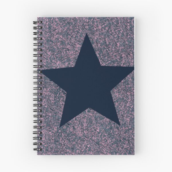 Item preview, Navy Blue Star with Pink and Blue Background designed and sold by KDStout.