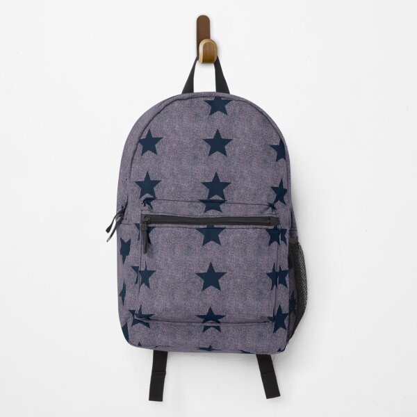 Item preview, Navy Blue Star with Pink and Blue Background designed and sold by KDStout.