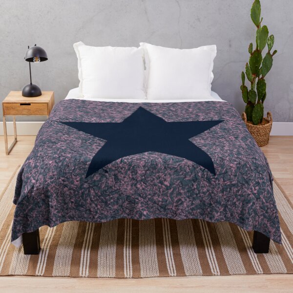 Item preview, Estrella azul marino con fondo rosa y azul designed and sold by KDStout.