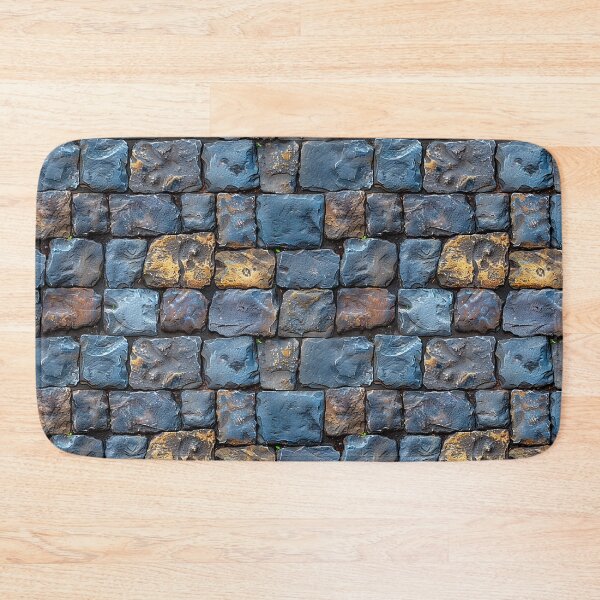 Item preview, Ancient Cobblestone Mosaic: Textured Stone Wall designed and sold by NTGUILTY.