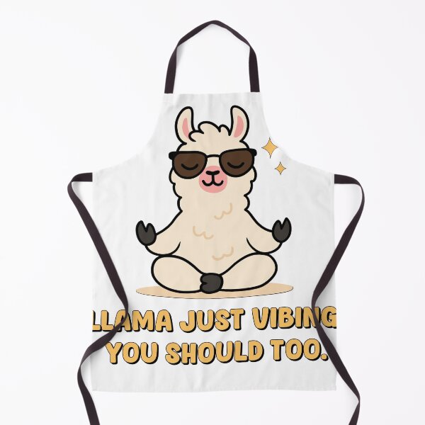 Item preview, Llama vibing designed and sold by BBMocchi.
