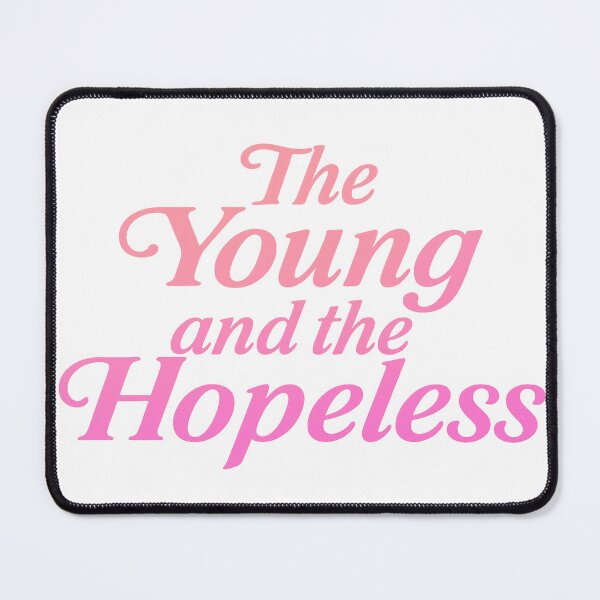 Item preview, The Young and the Hopeless T-Shirt – Gen Z Nihilism Tee, Sarcastic Slogan Shirt, Vaporwave Sadcore Top designed and sold by RedTapeThreads.