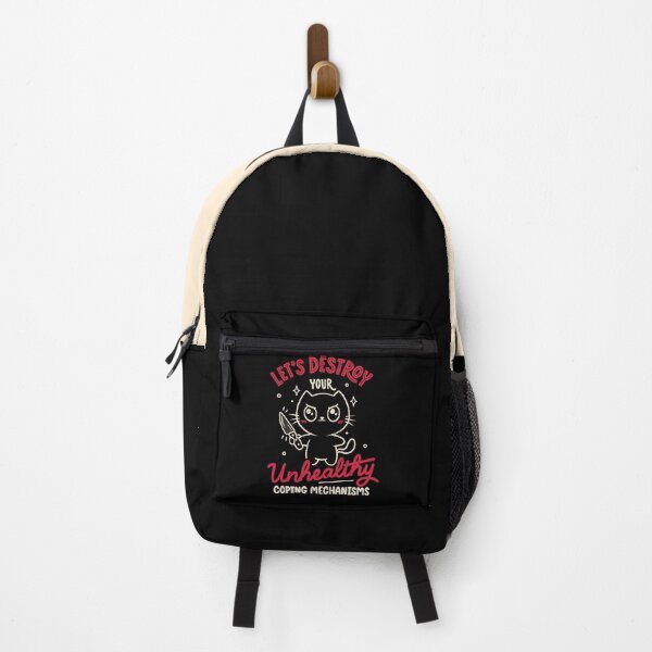 Item preview, Let's Destroy Your Unhealthy Coping Mechanisms by Tobe Fonseca designed and sold by Tobe Fonseca®.