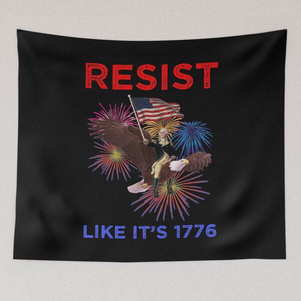 Item preview, Resist Like It's 1776 designed and sold by Cat Lady Designs.