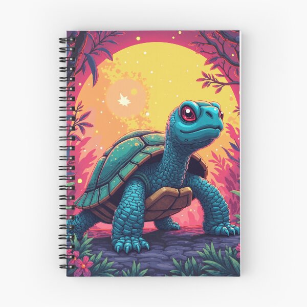 Item preview, Neon Turtle Magic Forest designed and sold by JonelleTshirts.