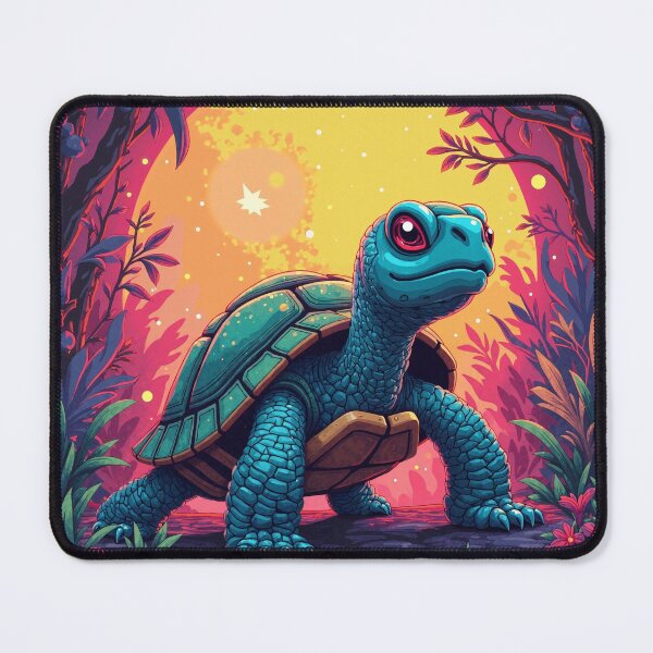 Item preview, Neon Turtle Magic Forest designed and sold by JonelleTshirts.