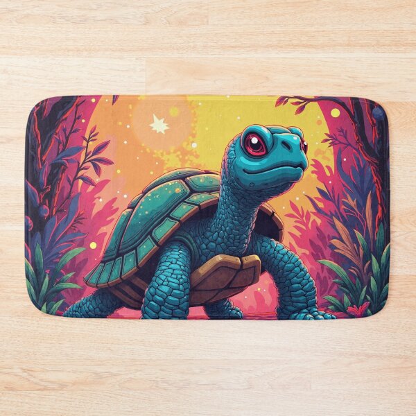 Item preview, Neon Turtle Magic Forest designed and sold by JonelleTshirts.
