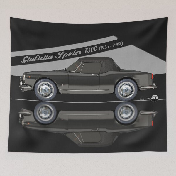 Item preview, Giulietta Spider 1300 - 1955 to 1962 (Nero Classe) - Dolce Vita on Wheels  designed and sold by Azaziel.