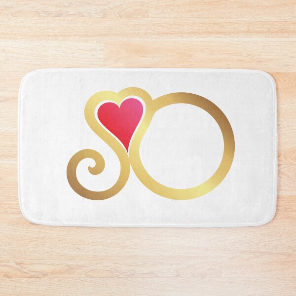 Item preview, S & O Logo: Hidden heart in negative space, ideal for couples as a wedding symbol, can be used in Invitation card, on keepsakes etc. Can be worked around for more wedding/engagement ideas. designed and sold by OsataDesign-1.
