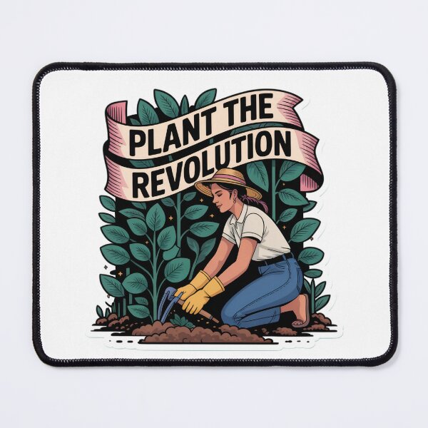 Item preview, Plant The Revolution designed and sold by The Lucid Garden.