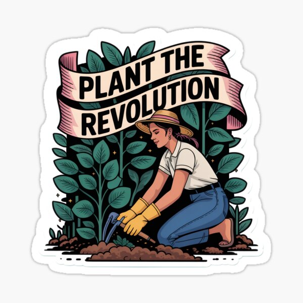 Artikel-Vorschau von Plant The Revolution, designt und verkauft von elisey-lise.